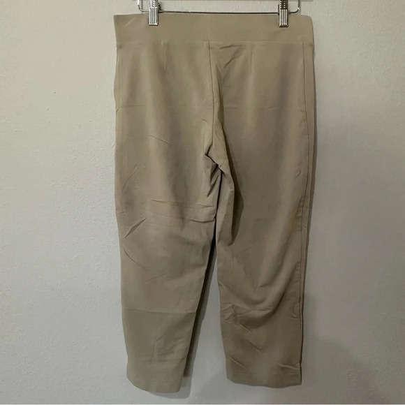 Pure Jill J.Jill Slim-Leg Cropped Womens Smooth Front Pants Tan Size XS GUC - Picture 4 of 7